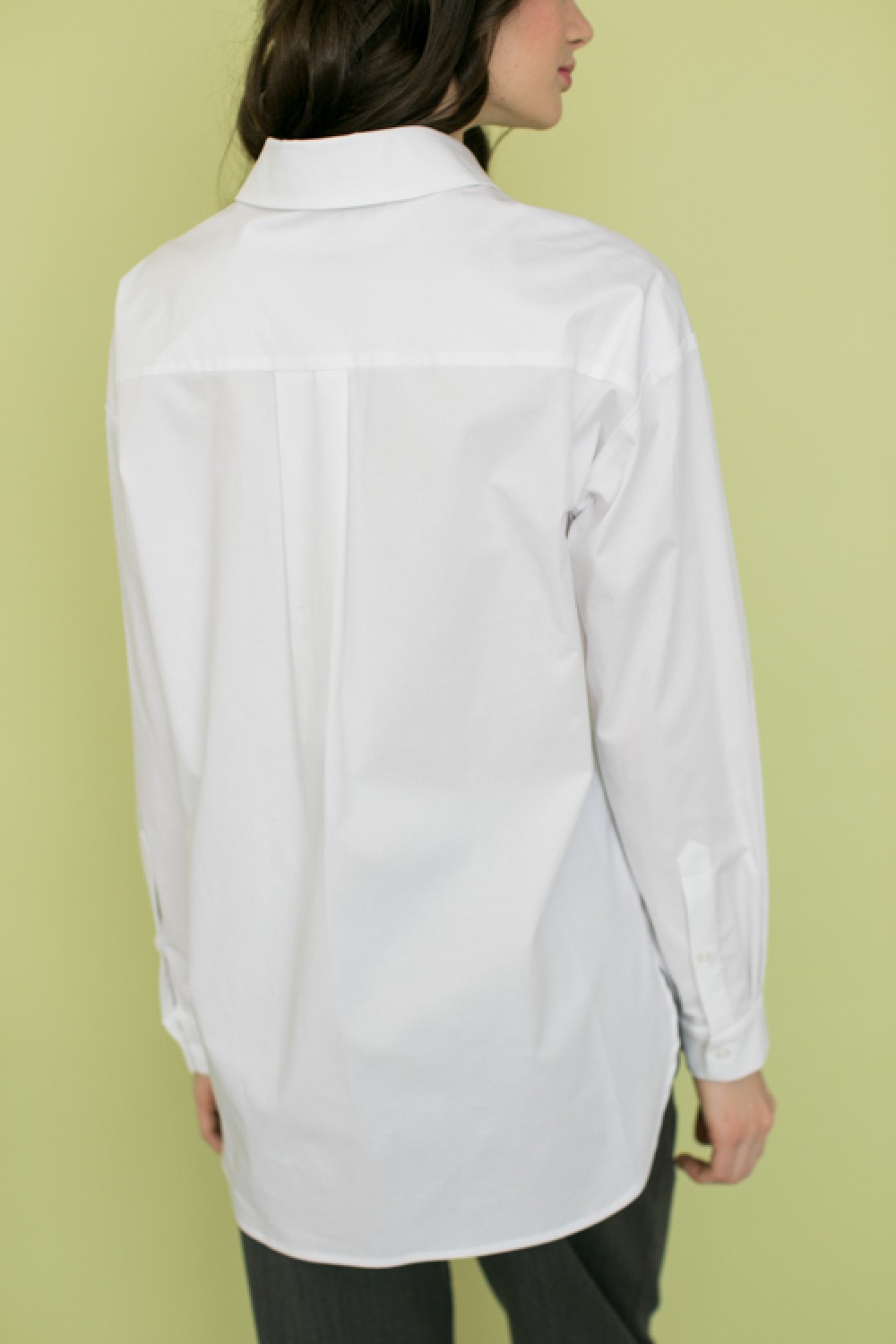 Рубашка AS012/кипенно-белый