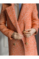 Двубортное длинное пальто #AS070mtv