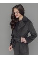 Классическое пальто-халат на запахе AS50-1