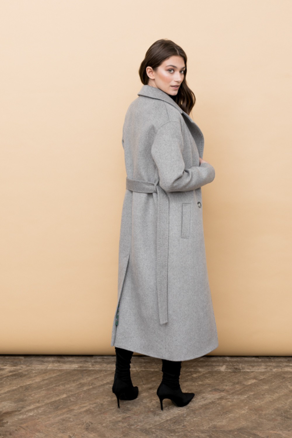 Удлиненное пальто AS55-1m