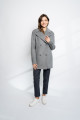 Укороченное пальто AS083m/серый