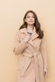 Классическое пальто-халат на запахе AS50-1m
